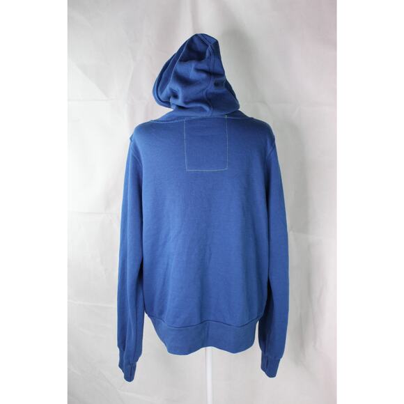 Aviator Nation Medium Ninja Hoodie zipper pockets blue pullover womens - Picture 4 of 9